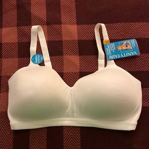 Vanity Fair White 40 DD Beyond Comfort Full Coverage Bra NWT